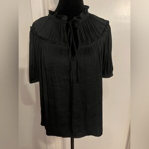 BNWT GAP Black Pleated Women's Blouse